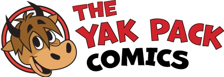 THE YAK PACK COMICS - LOGO